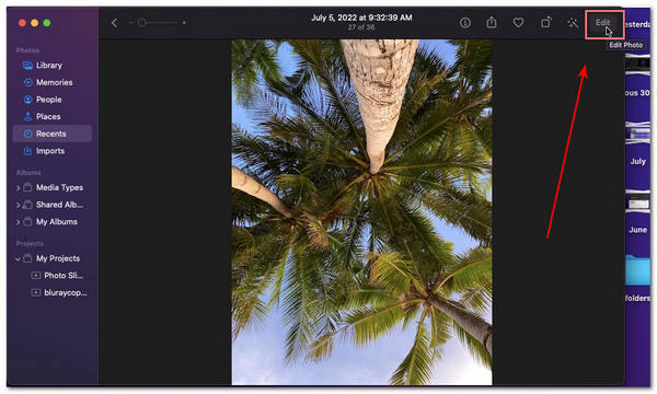 Photos App Mac Enhance Image Select Edit