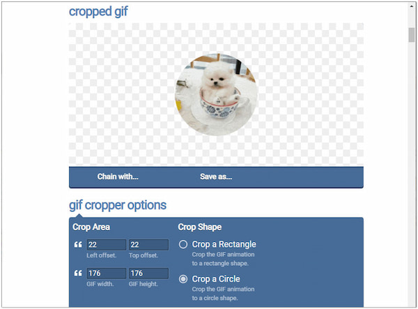 GIF Editor Online, How to Crop A GIF