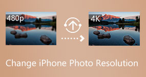 Hur man ändrar fotoupplösning på iPhone