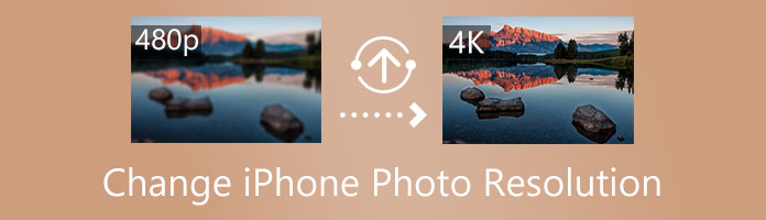 Hur man ändrar fotoupplösning på iPhone