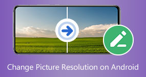 Hur man ändrar bildupplösning på Android