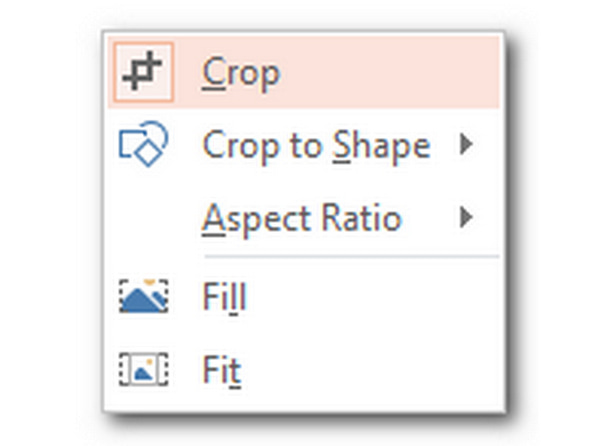 PowerPoint Resize Picture Crop Options