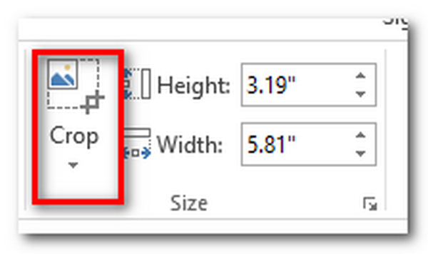 PowerPoint Formaat van afbeelding wijzigen Afbeelding bijsnijden