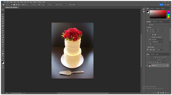 Adobe Photoshop Změna velikosti obrázku