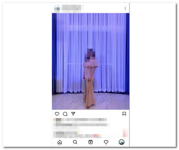 Redimensionar imagem do tamanho retrato do Instagram