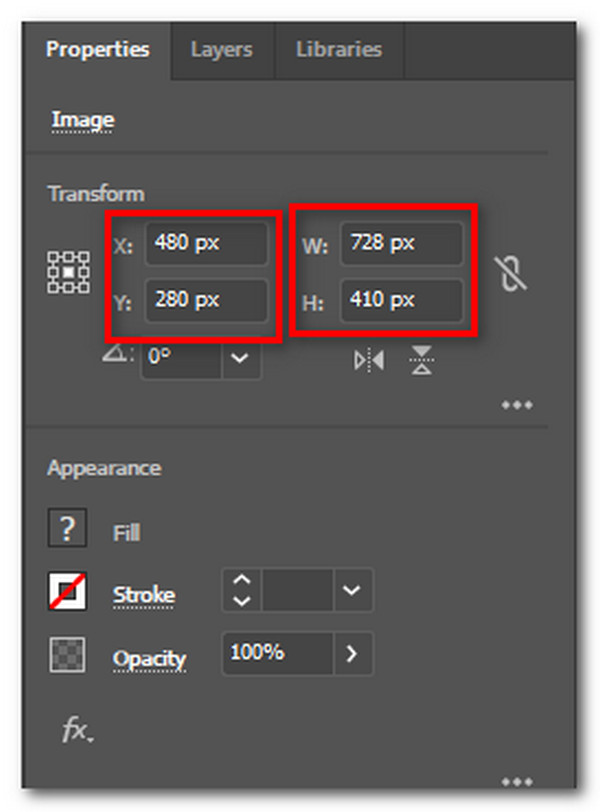 Adobe Illustrator Change Values