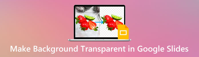 Gjør bakgrunnen transparent i Google Slides