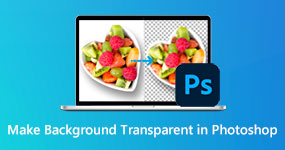 Achtergrond transparant maken in Photoshop