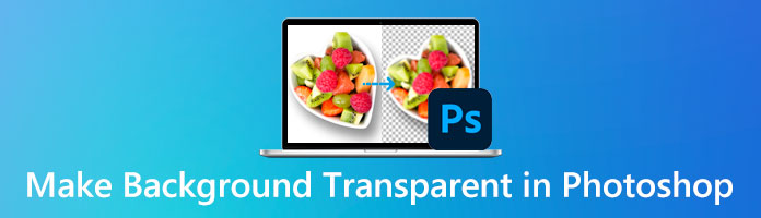 Achtergrond transparant maken in Photoshop