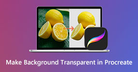 Make Background Transparent in Procreate