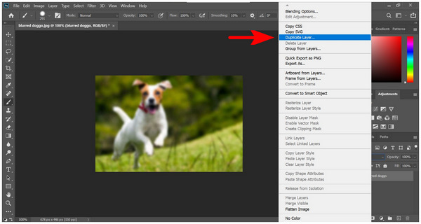 Photoshop Duplicate
