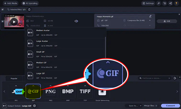 Movavi Meme Gif Maker