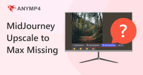 Midjourney Upscale naar Max Missing