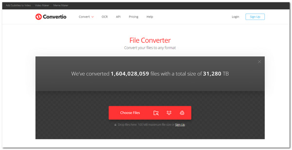 Convertio Online Converter Optimaliser bilde