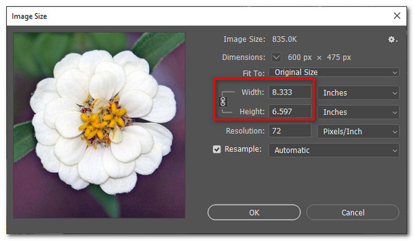 Adobe Photoshop Modifica le dimensioni