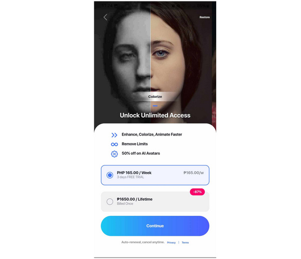 Pixelup Colorizer
