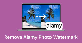 刪除 Alamy 照片水印
