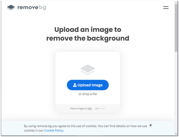 Remove Background from Image Online Removebg Upload