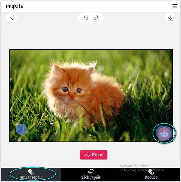 A Reddit Image Watermark Imgkits Smear Repair eltávolítása