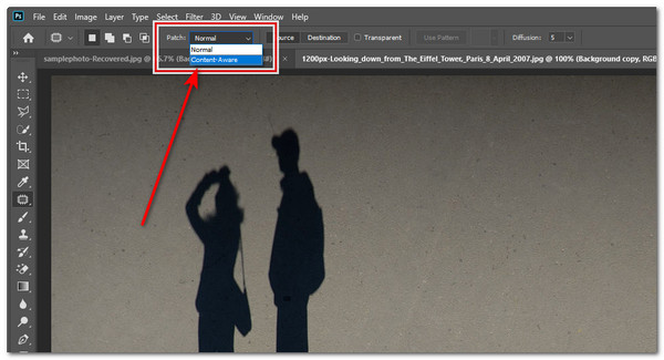 Photoshop Remove Shadows Content Aware