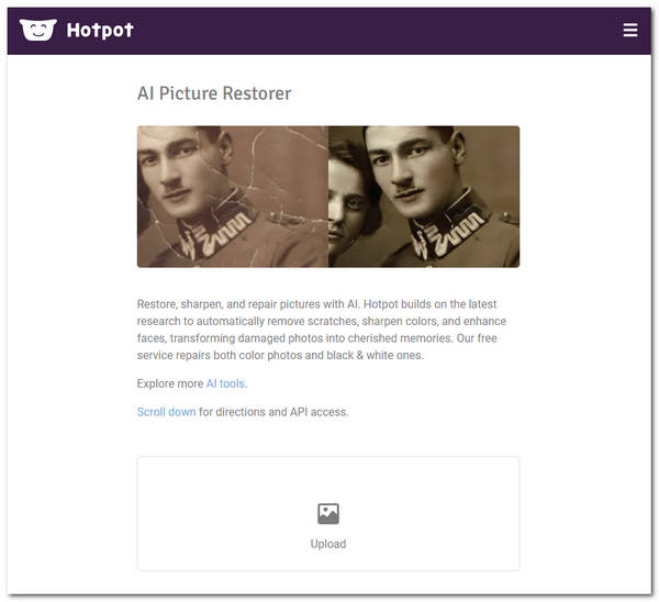 HotpotAI Old Photo Restoration