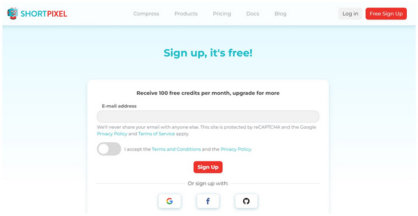 Shortpixel Free