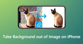 Togli lo sfondo dall'immagine su iPhone