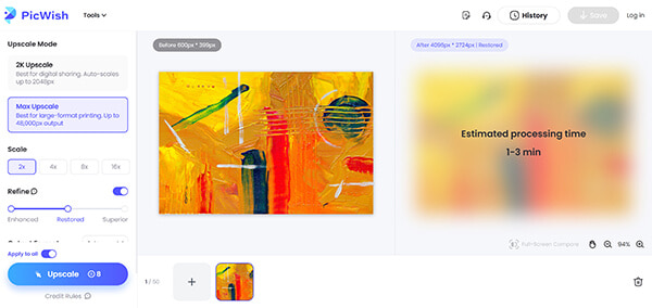 Picwish Ai Photo Enlarger
