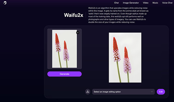 Waifu2x Photo Enlarger
