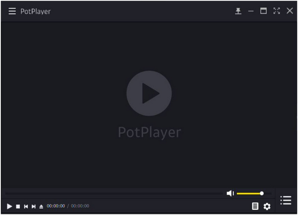 Pot Playerin käyttöliittymä