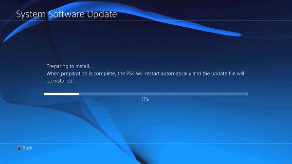 PS4-uppdatering