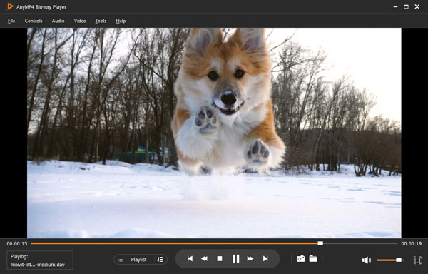 Speel DAV-bestanden op pc Mac