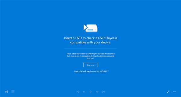 Windows DVD Player