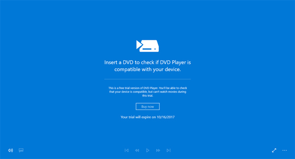 Windows DVD-afspiller