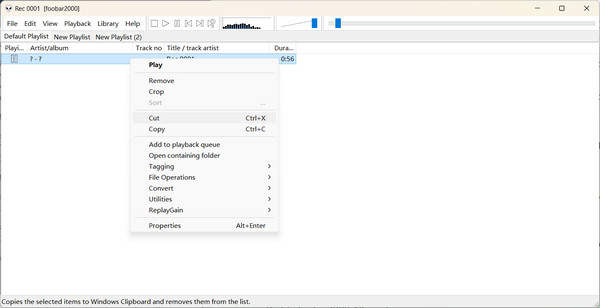 Foobar Edit