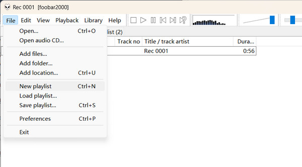 Foobar Playlist