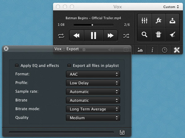 Vox Audio Player