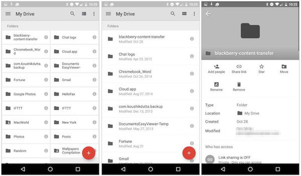 Google Drive för Android