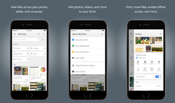 Google Drive for iPhone