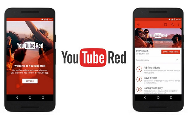 Youtube rojo