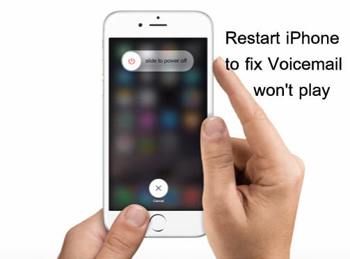 Restart iPhone