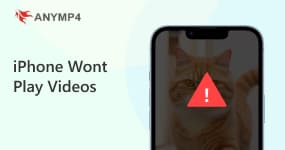 Oprava videí se na iPhone nepřehraje