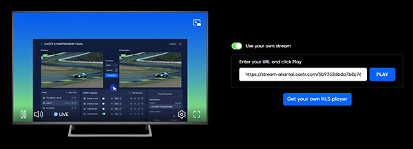 Castr Player M3U8 Player