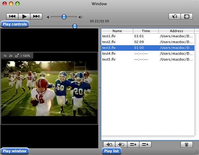 FLV Player per Mac