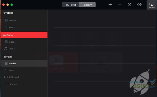 5KPlayer för Mac