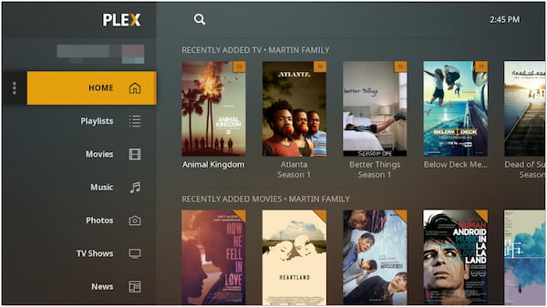 Plex Player TV