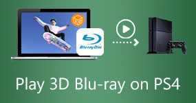 Pelaa 3D Blu-ray -peliä PS4:llä