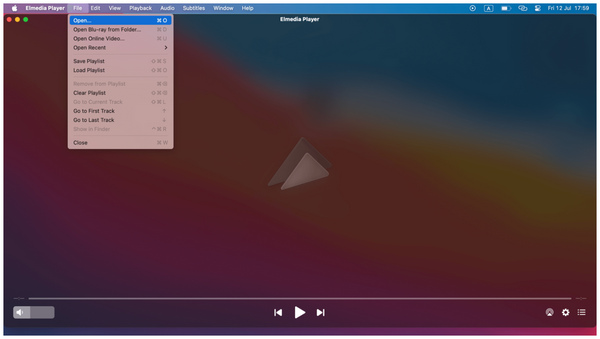 Elmedia Player Mac File Open