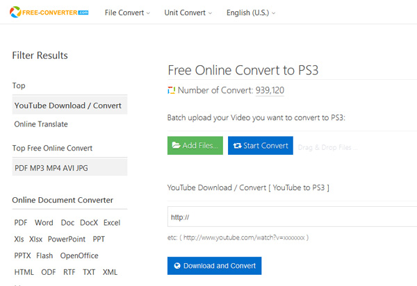 Gratis converter