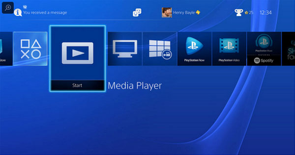 USB PS4 MKV